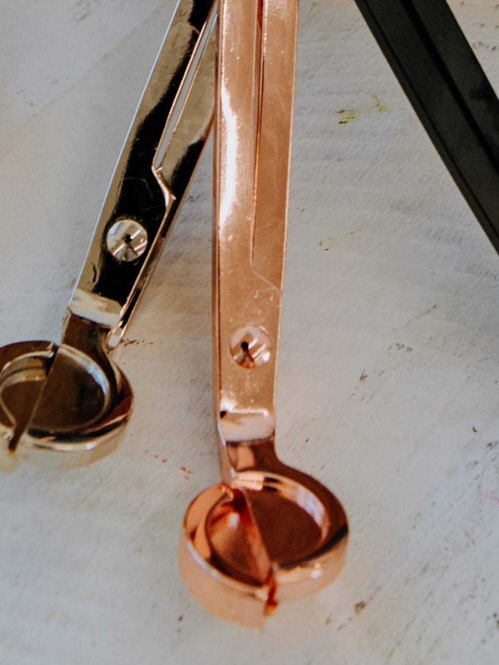 NWT Dirt Road Candle Co. Wick Trimmer Rose Gold - Picture 3 of 8